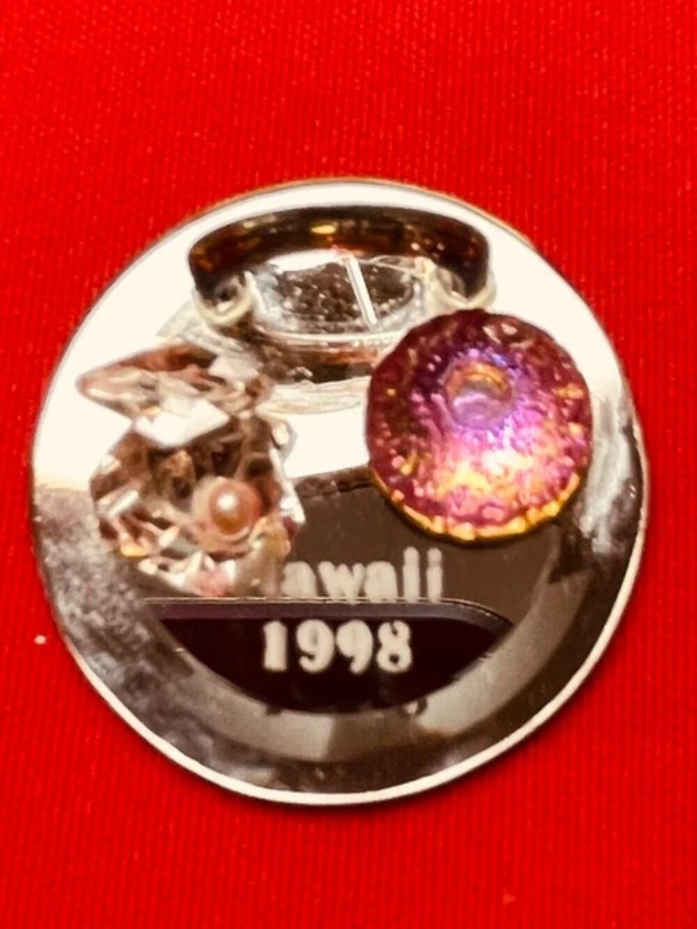 Hawaii miniature crystal disc